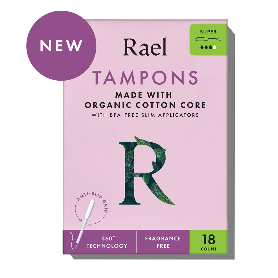 Super Slim Applicator Tampons Made With Organic Cotton O1