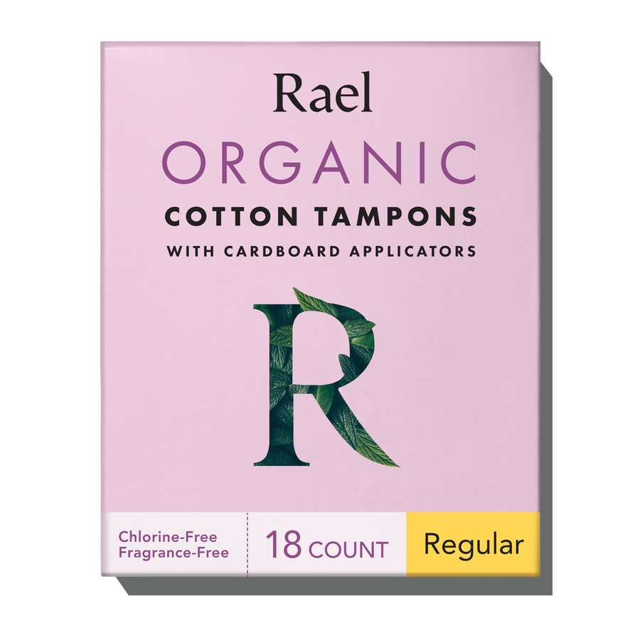 Regular Cardboard Applicator Tampons Made With Organic Cotton N7