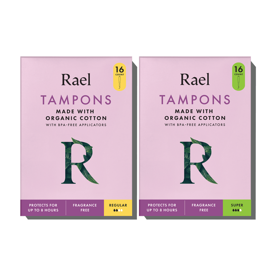 Tampon Variety Pack Made With Organic Cotton R4